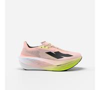 Chaussures de running route femme, Kiprun Kipstorm tempo rose jaune 37 rose jaune