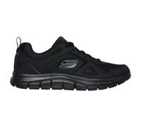 Skechers Homme Skechers Track-scloric 52631-bbk Sneakers Basses, Black Red Bkrd, 45 EU