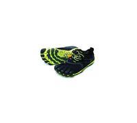 Vibram FiveFingers V-Run, Chaussures de Running Compétition homme - Noir - Black (Black/Yellow) - 44 EU
