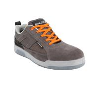 Chaussures de sécurité basses cuir croûte velours Singer BOCA - T.42