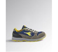 Chaussures de sécurité basses Diadora RUN II TEXT S1P SRC ESD - Gris / Bleu Roi - 44 35