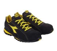 Chaussures de sécurité basses GLOVE II LOW S3 SRA HRO noir/jaune P46 - DIADORA SPA - 701.170235 Noir G