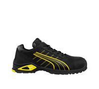 PUMA Amsterdam Low 642710-46 Chaussures de sécurité S3 Pointure (EU): 46 noir, jaune 1 paire(s)