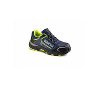 Chaussures de sécurité basses - Sparco - Allroad S3 SRC - Bleu et jaune - Tige en microfibre - Semelle légère 47