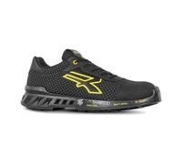 U-Power Red Leve Matt, Chaussures de sécurité, Baskets Unisexes légères et Anti-crevaison, Semelle Bast, Insert Infinergy, avec Embouts en Aluminium (43)