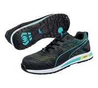 PUMA Vivid GH Low 643050251000040 antistatique (ESD) Chaussures basses de sécurité S1P Pointure (EU): 40 noir, turquoise, blanc