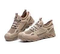 Chaussures de sécurité Chaussures de Travail légères Sportives Chaussures à Embout en Acier Baskets Respirantes avec Embout en Acier Hommes ou Femmes, Rose Taille 42