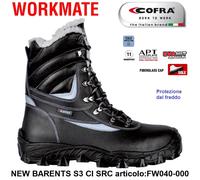 Chaussures de Sécurité COFRA Neuf Barents S3 Ci Src Idrorepell. Protection Cold