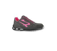 U-Power Chaussures de sécurité Red Lion Candy – Cuir, insert Infinergy (Grey & Pink 39)