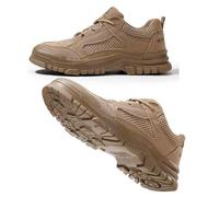 Chaussures De Sécurité for Hommes, Anti-écrasement Et Anti-Perforation, Chaussures De Travail Isolées 10 KV, Chaussures D'électricien Confortables Et Respirantes(EU 44)