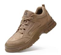 Chaussures De Sécurité for Hommes, Anti-écrasement Et Anti-Perforation, Chaussures De Travail Isolées 10 KV, Chaussures D'électricien Confortables Et Respirantes(EU 40.5)