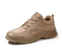 Chaussures De Sécurité for Hommes, Anti-écrasement Et Anti-Perforation, Chaussures De Travail Isolées 10 KV, Chaussures D'électricien Confortables Et Respirantes(EU 41)