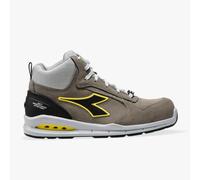 Diadora Homme Run Net AIRBOX Mid S3 SRC Chaussure de Piste d'athlétisme, Wind Gray/Wind Gray, 44 EU