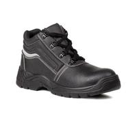 Chaussures De Sécurité Hautes Basic Nacrite S1p Src - Cuir Noir - Taille 41 Coverguard