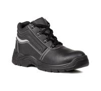 Chaussures de sécurité hautes basic Nacrite S1P SRC - cuir noir - taille 41 Coverguard