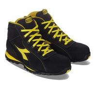 Chaussures de sécurité hautes GLOVE II HIGH S3 SRA HRO noir/jaune P44 - DIADORA SPA - 701.170234 Noir G