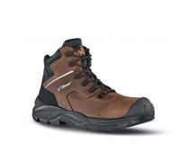 Chaussures de sécurité hautes GREENLAND UK S3S FO SR - marron et noir - taille 39 UPOWER