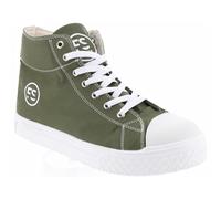 Chaussures de Sécurité Hautes - Kaki, Semelles Antidérapantes Blanches - Fashion Security - Confort et Style - 40 - Taille 40