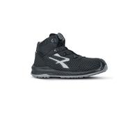 U-POWER | Scarpe Antinfortunistiche Alte Panama S3 CI FO SR, Puntale Composito, Antiperforazione Tessile No Metal