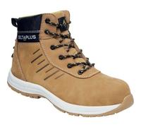 Chaussures De Sécurité Hautes Saga2 S3s Hro Wpa Fo A E Sr - Cuir Jaune - Taille 42 Delta Plus