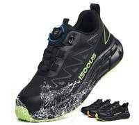 Chaussures de Sécurité Hommes Femmes S3S Imperméable Basket de Securite | Légère ESD Chaussures de Travail Antidérapante Basket de Travail Embout en Acier Respirant Confortable Antistatique 36-48 EU