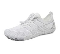 Chaussures De Sécurité Hommes S3 Chaussures aquatiques légères pour hommes idéales pour la randonnée la pêche et les activités estivales avec semelle antidérapante et séchage rapide (White, 42)