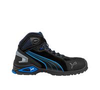 ISM Bottes de sécurité Rio Black Mid taille 40 noir/bleu cuir velours S3 SRC EN ISO Quantité:1