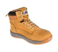 Chaussures De Sécurité Montantes Portwest Brodequin Constructo Nubuck S3 Hro - Noir - 44