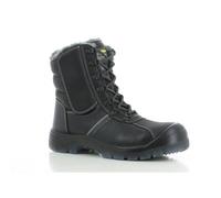 Chaussures de sécurité montantes - SAFETY JOGGER - Nordic S3 SRC CI - Cuir - Noir - Antistatique 44