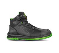 CHAUSSURES HAUTES NIAGARA UK s ESD S3S CI FO SR NOIR-VERT - U POWER - RI10324 36