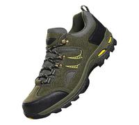 Chaussures de sécurité pour homme - Chaussures de randonnée et de randonnée - Semelle intérieure rembourrée - Antidérapante - Bout en acier - Anti-écrasement - Anti-crevaison - Crampons profonds