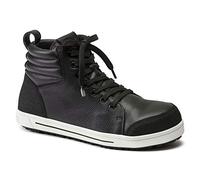 Chaussures de sécurité professionnelles QS 700 en cuir naturel Noir Taille 44