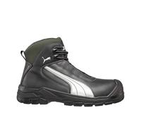 Puma Bottes de sécurité Cascades Mid cuir noir/blanc S3 HRO SRC EN20345 Taille 46