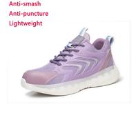 Chaussures De sécurité quatre saisons pour femmes, avec embout en acier, chaussures De travail pour hommes, Anti-écrasement, Anti-perçage, Zapatos De Seguridad Hombre, nouvelle collection 2025 817 Bla