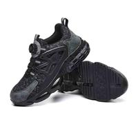 Chaussures De Sécurité Respirantes, Chaussures De Protection À Bout En Acier, Lacets Boutonnés, Chaussures De Sécurité Anti-écrasement Et Anti-perforation, Baskets D'aventure Légères Et Antidérapantes
