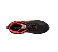 Chaussures de sécurité S1PL MADRID MID noir/rouge - PUMA SAFETY - 642740210000039
