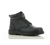 SAFETY JOGGER Chaussures de Sécurité pour Hommes - X1100N - S3 Chaussures de Travail Étanches, Confortables et Antidérapantes ESD, Embout en Composite, Aussi pour Femmes, Bottines, Noir, 44 EU