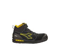 Chaussures de sécurité semi-montantes noires RUN NET AIRBOX MASTER BOA MID S3S FO SR SC ESD - Diadora - 182533C0200 40