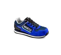 Sparco Chaussures de sécurité mixte Gymkhana Lando S1P SRC sans métal Embout composite Bleu 36