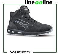 U-Power Red Lion Lift, Chaussures de sécurité, Hautes, Légères et Flexibles, Anti perforation, Anti crevaison, avec Insert Infinergy, avec Embouts en Aluminium (Grey 42)