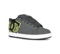 Chaussures De Skate DC Court Graffik - Gris/Noir/Vert