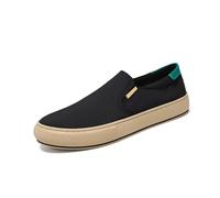 Chaussures de Skate - FUNMOON - Classiques légères pour hommes - Semelle EVA - Fermeture lacets - Couleur Noir 40