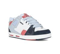 Globe Sabres Chaussures de Patinage Homme Blanc Marine Rouge - 43 EU