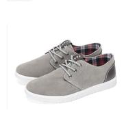 Chaussures de Skate Hommes FUNMOON - Gris - Cuir - Adulte 39