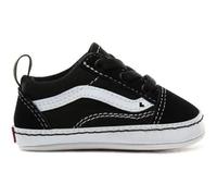 Chaussures de skate pour enfant - VANS - Old Skool Crib - Noir - Cuir & toile - Semelle caoutchouc - Fermeture lacets 17