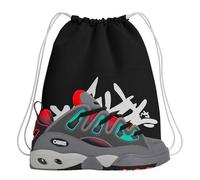 Chaussures de Skateboard - Osiris D3 E Gris Graphite/Orange/Turquoise de Gymnastique - Amorti et Résistant - Semelle Robuste - Plus Sac, gris, 43 EU