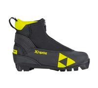 Chaussures de ski de fond pour enfant - fischer - XJ Sprint - Noir / Jaune - Confortable et isolant 36