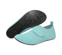 Chaussures de sport à coussin d'air - Chaussures de course respirantes - Tissu - Antidérapantes - Sangles légères et boucle - Chaussures de sport d'extérieur, Vert menthe., 37 EU