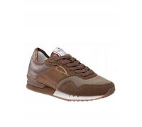 Chaussures de sport à lacets Pepe Jeans marron avec logo, pointure 37 AWE