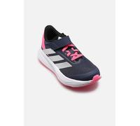 adidas Mixte Enfant Duramo SL2 Hook and Loop Shoes Kids Chaussures de Course, Shadow Navy/Silver met./Lucid Pink, 30 EU